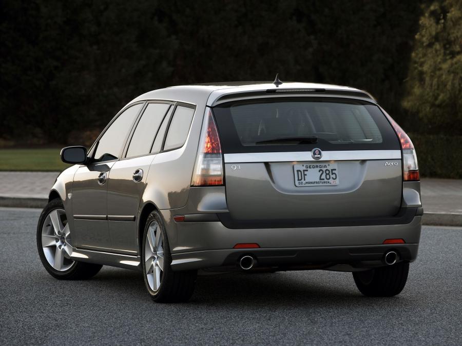  Saab 9-3 Aero SportCombi 2006 года  (US) (фото 5 из 11)